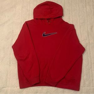 Made In Canada Nike Center Swoosh Logo Hoodie